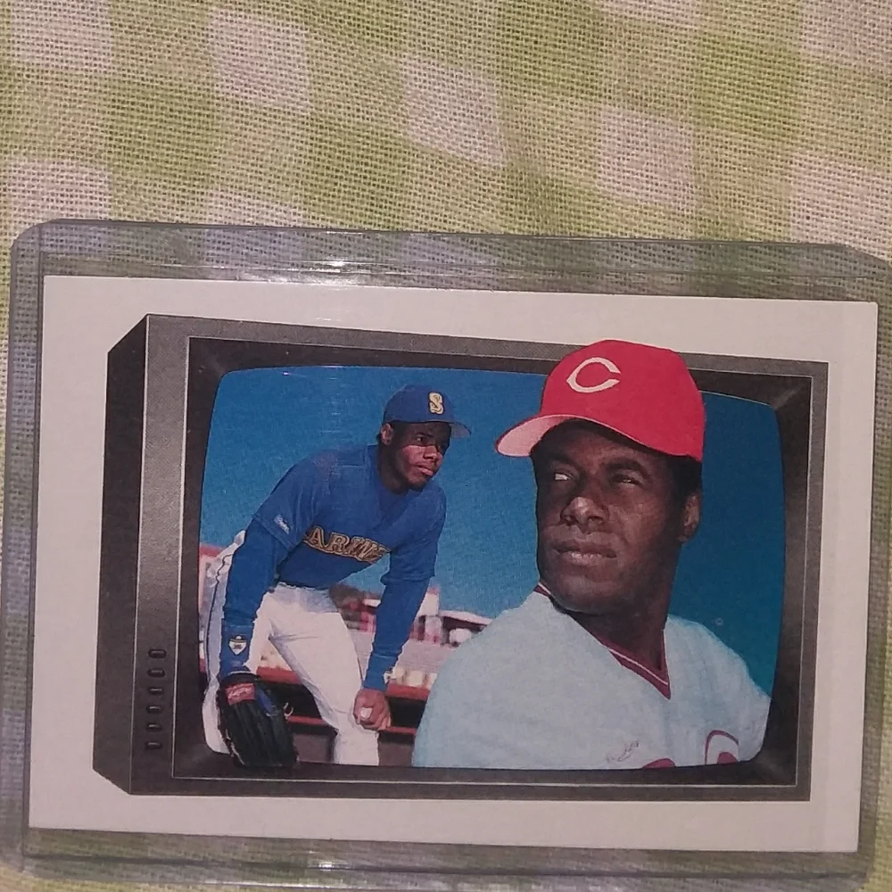 Ken Griffey Sr. (With Jr.) 1989 Bowman Card